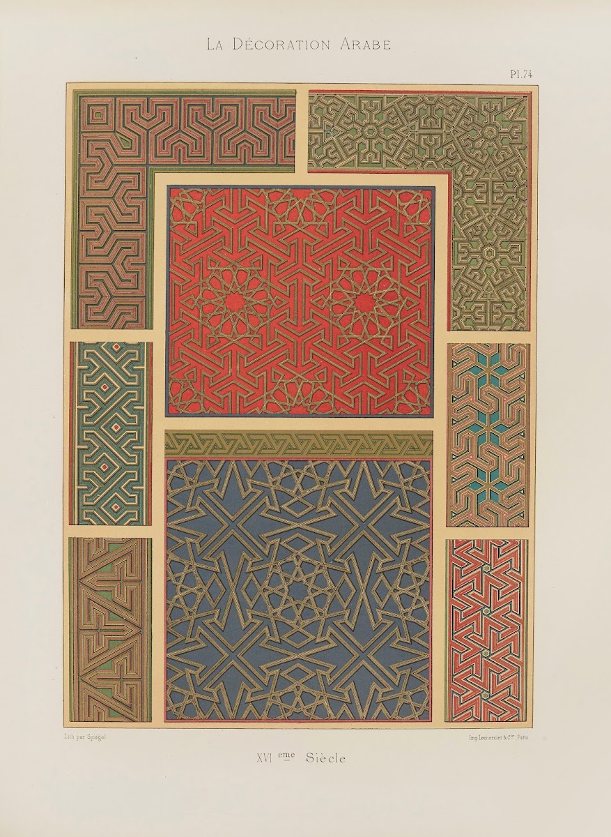 La Décoration arabe Pl63 1860s 1880s