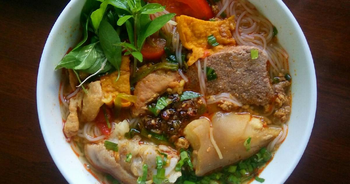 Bún rêu cua đồng