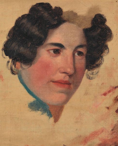 Studie zu weiblichem Bildnis around 1840