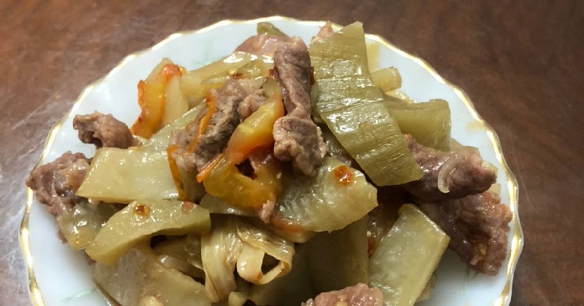 Thịt bò kho cải chua