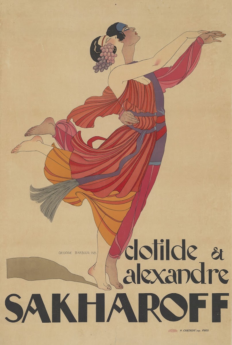 Clothilde et Alexandre Sakharoff 1921