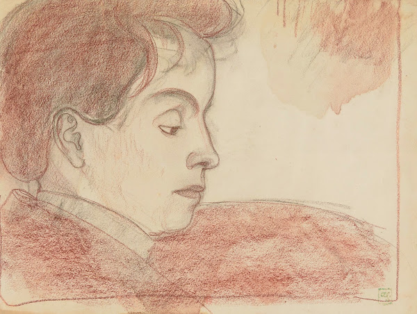 Profil de femme 1894 1895