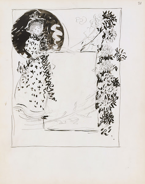 Design for an advertisement for a tearoom 18951897