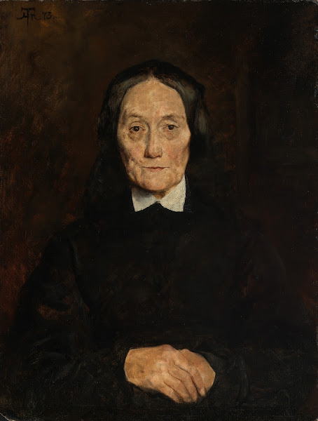 Portrait of Mrs Scholderer 1873