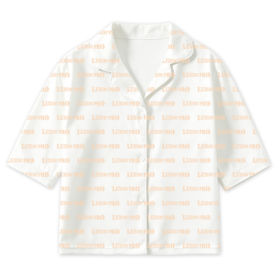 AOP Kids Polyester Cotton Imitation Pajama Single Top