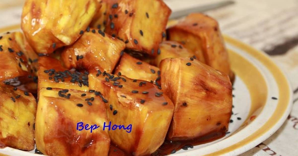 KHOAI LANG VÀNG SỐT MẬT ONG