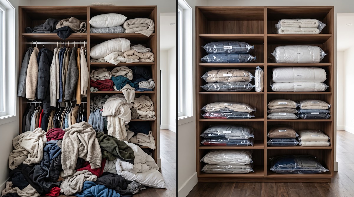 Best Vacuum Storage Bags for Seasonal Clothing (2026) - BEFORE-AFTER / FINAL VERDICT