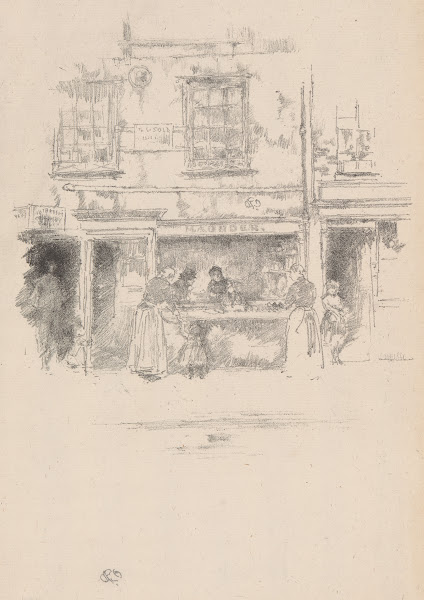 Maunders Fish Shop 1890