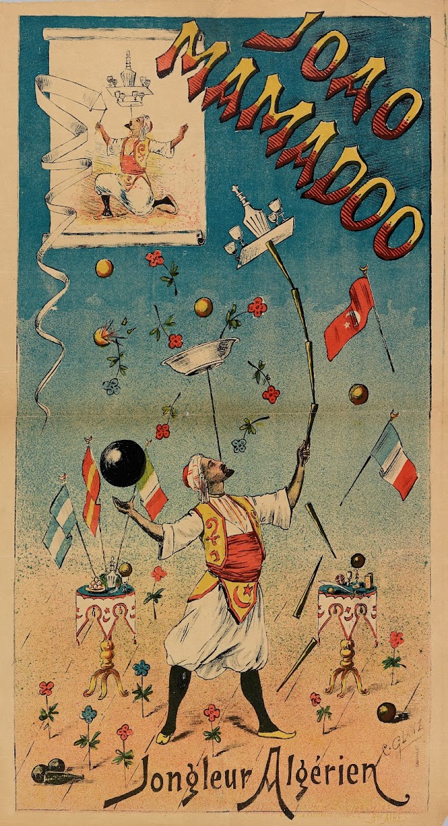 Joao Mamadoo Jongleur Algérien 1880 1900