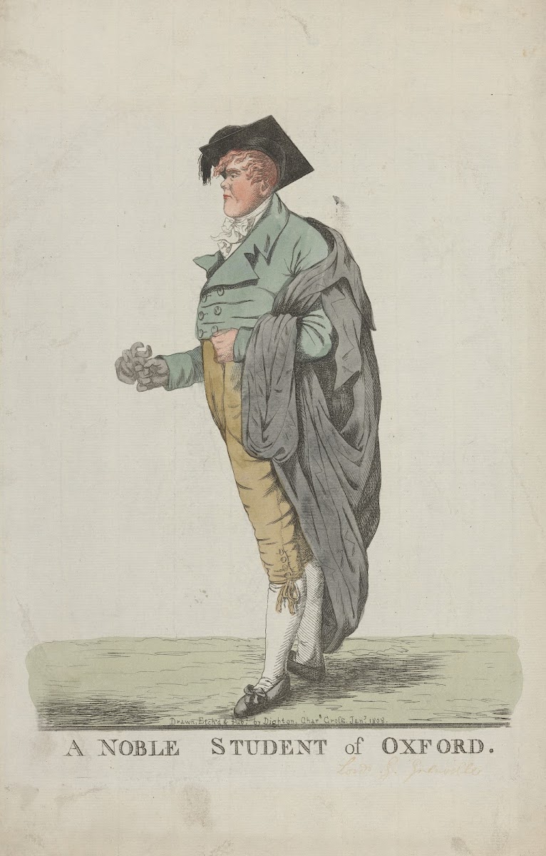 A noble student of Oxford 1808