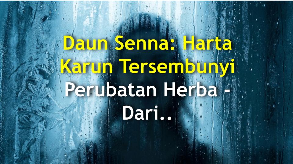Daun Senna: Harta Karun Tersembunyi Perubatan Herba - Dari Pendarahan ke Cirit-birit, Ketahui Kuasanya!