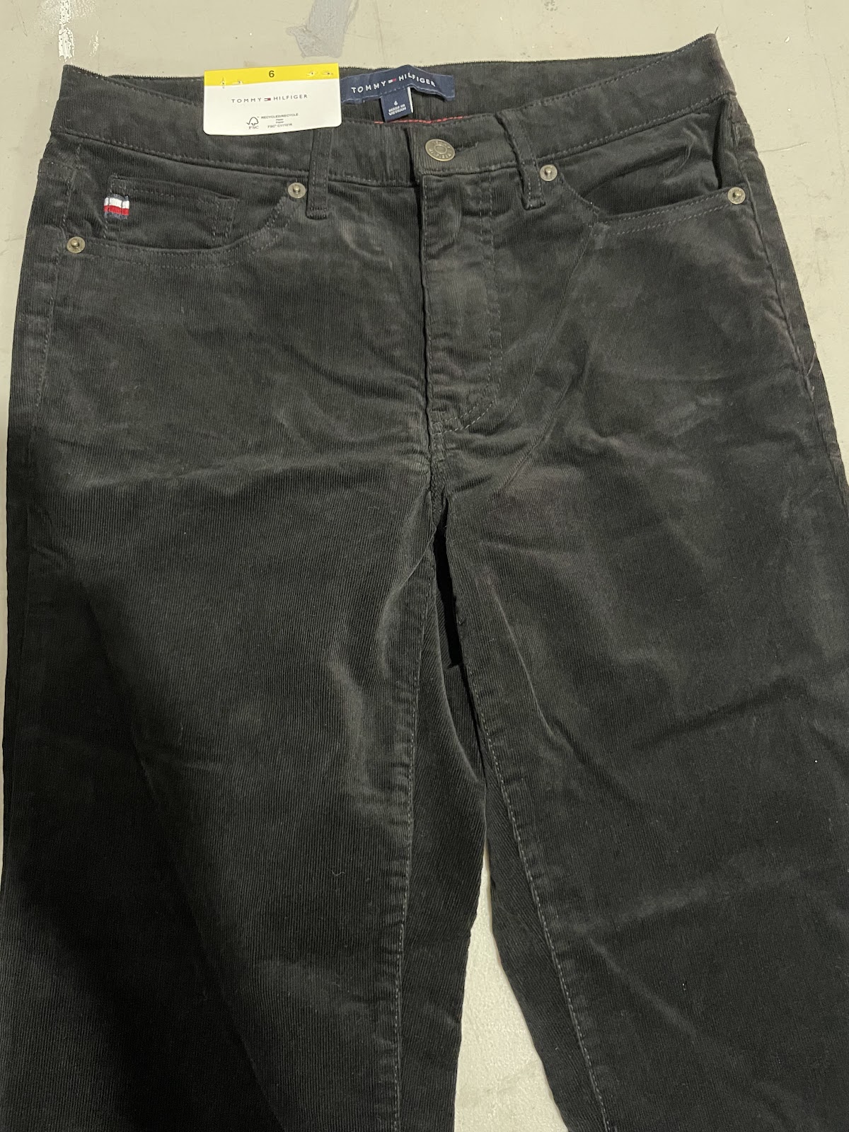 TH W Pants Black S6 #1850