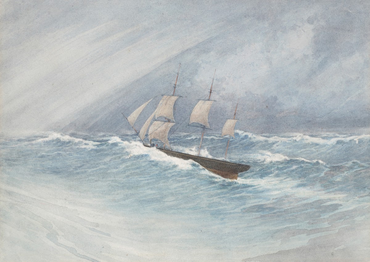 Old style ship Kenilworth 1857
