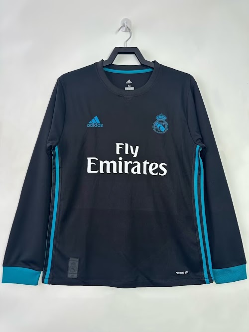 Camiseta de visitante de manga larga del Real Madrid 2017-18.jpeg
