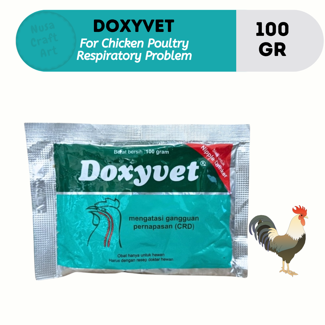 Doxyvet Respiratory Snoring Treatment for Poultry / Chicken 100gr