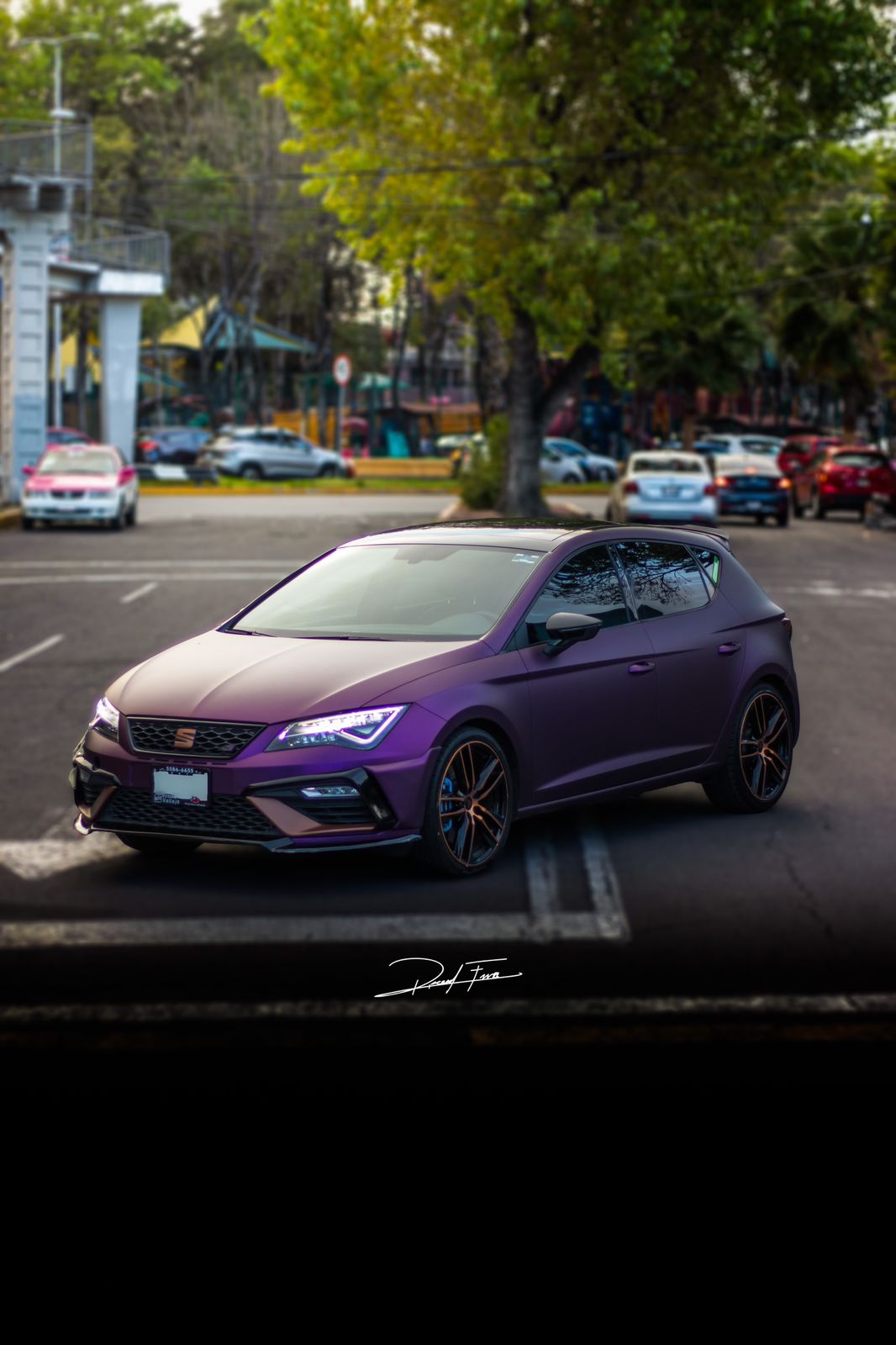 Cupra 290 · Morado Satín