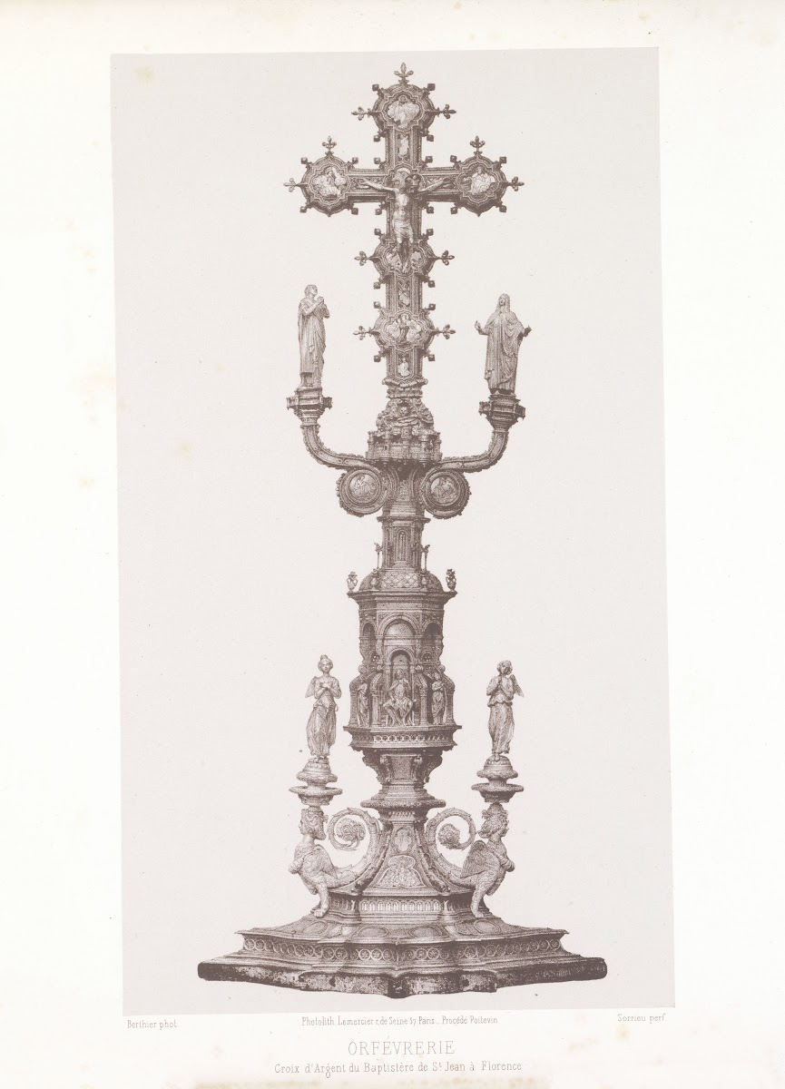 Croix dargent du Baptistère de St Jean à Florence 1859 1864