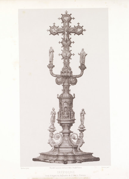 Croix dargent du Baptistère de St Jean à Florence 1859 1864