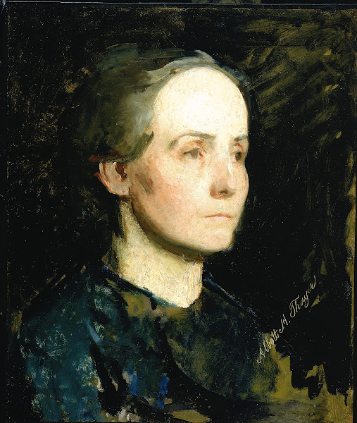 Portrait of a Woman Miss Gertrude Bloede ca 1881