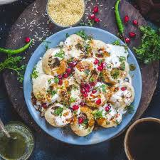 Aloo Tikki with Curd