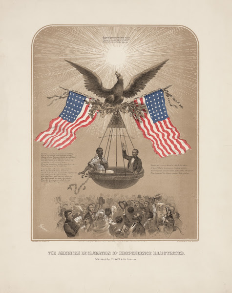 The American Declaration of Independence illustrated 1861