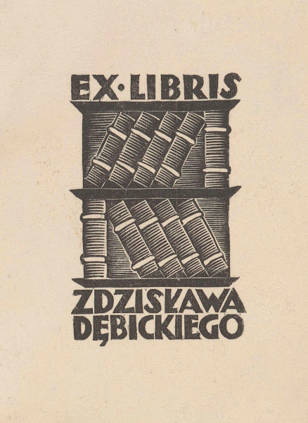 Ex libris Zdzisława Dębickiego 1929