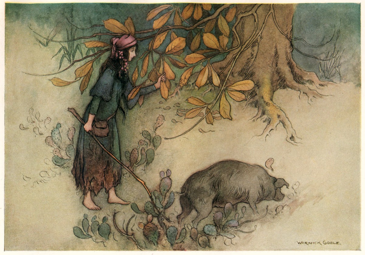 Parmetella gathering Golden Leaves 1911
