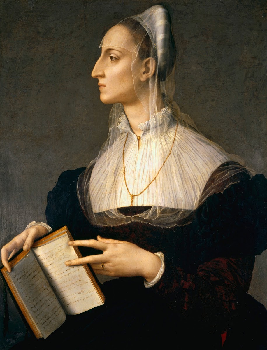 Portrait Of Laura Battiferri 1550s