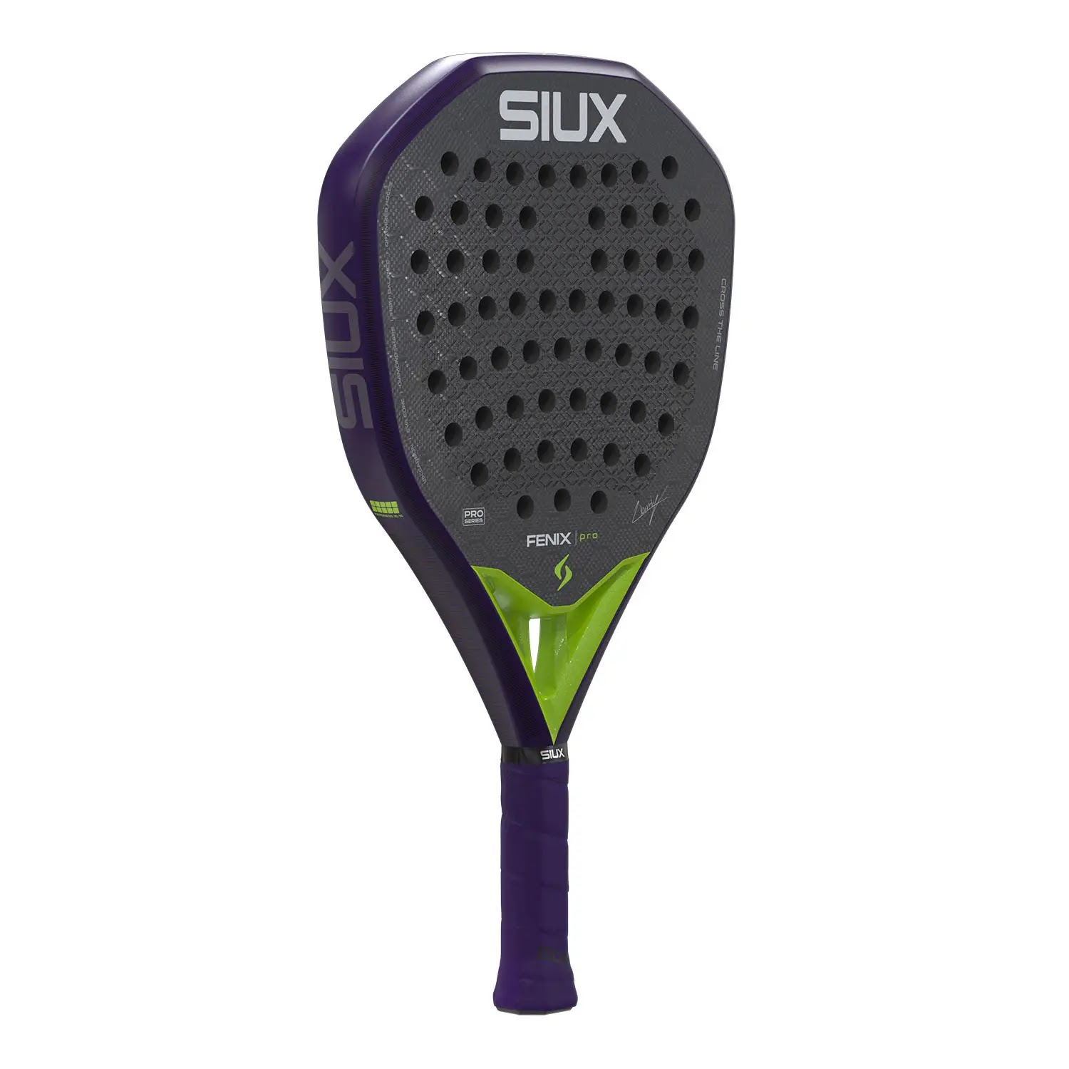 Siux Fenix Pro Glow Purple 2026 Racket Padel  - Gambar 2