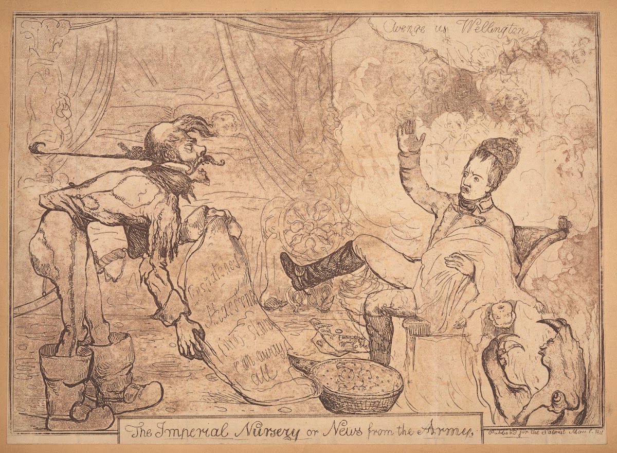 The imperial nursery or news from the army 1811