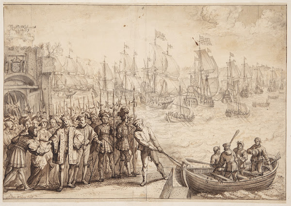 Christian II forlader København i 1523