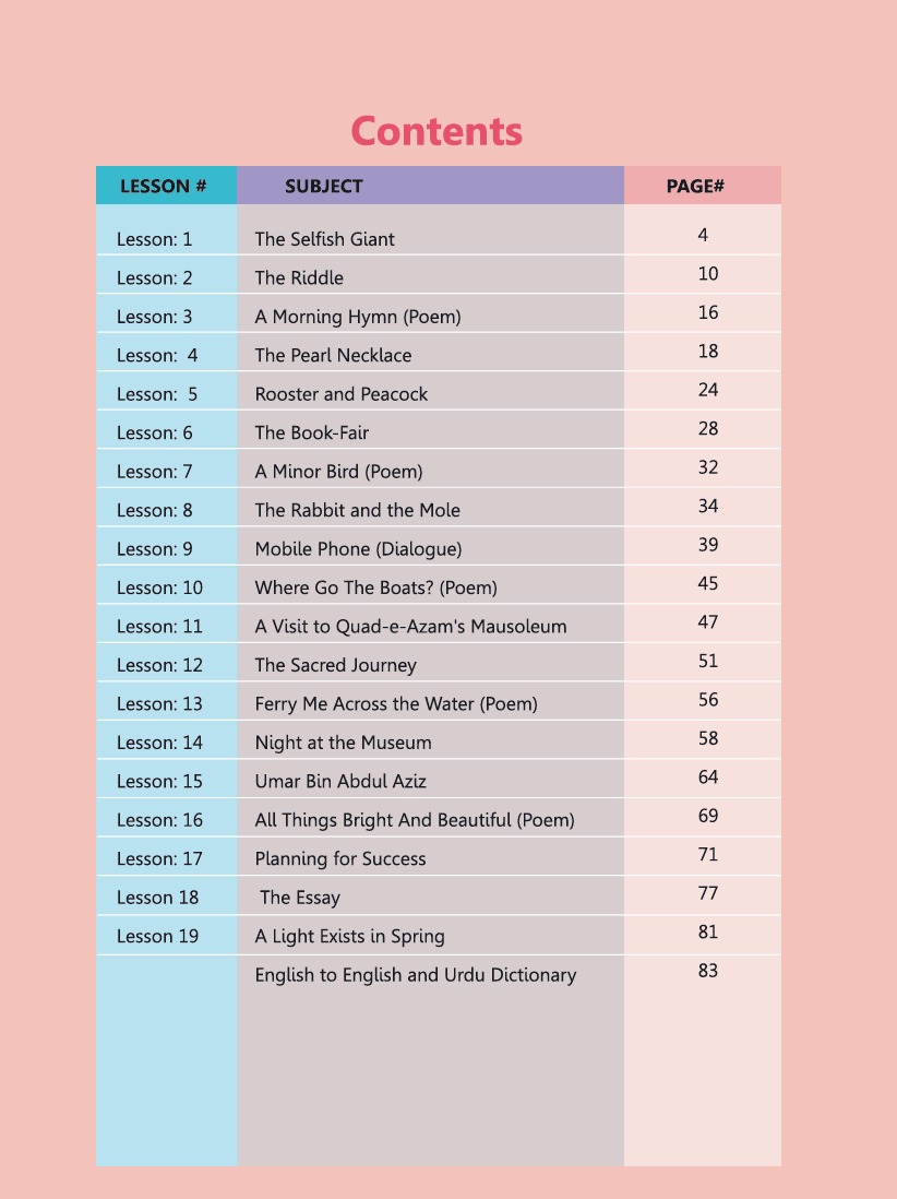 English Book 5