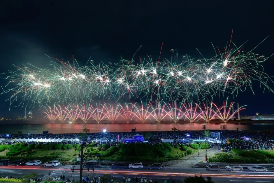 포항국제불빛축제 사진(한국관광공사)