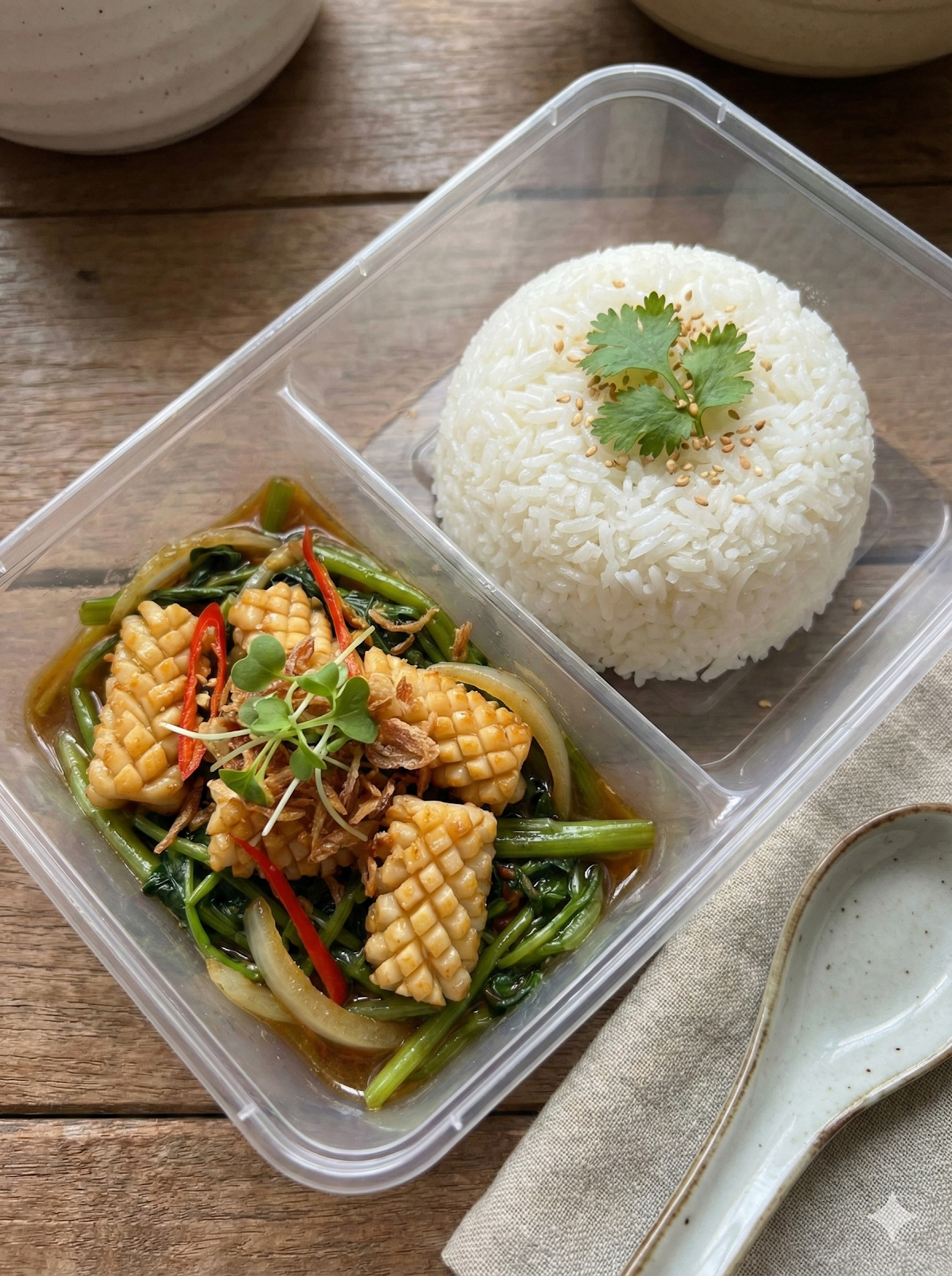 Stir Fry Squid