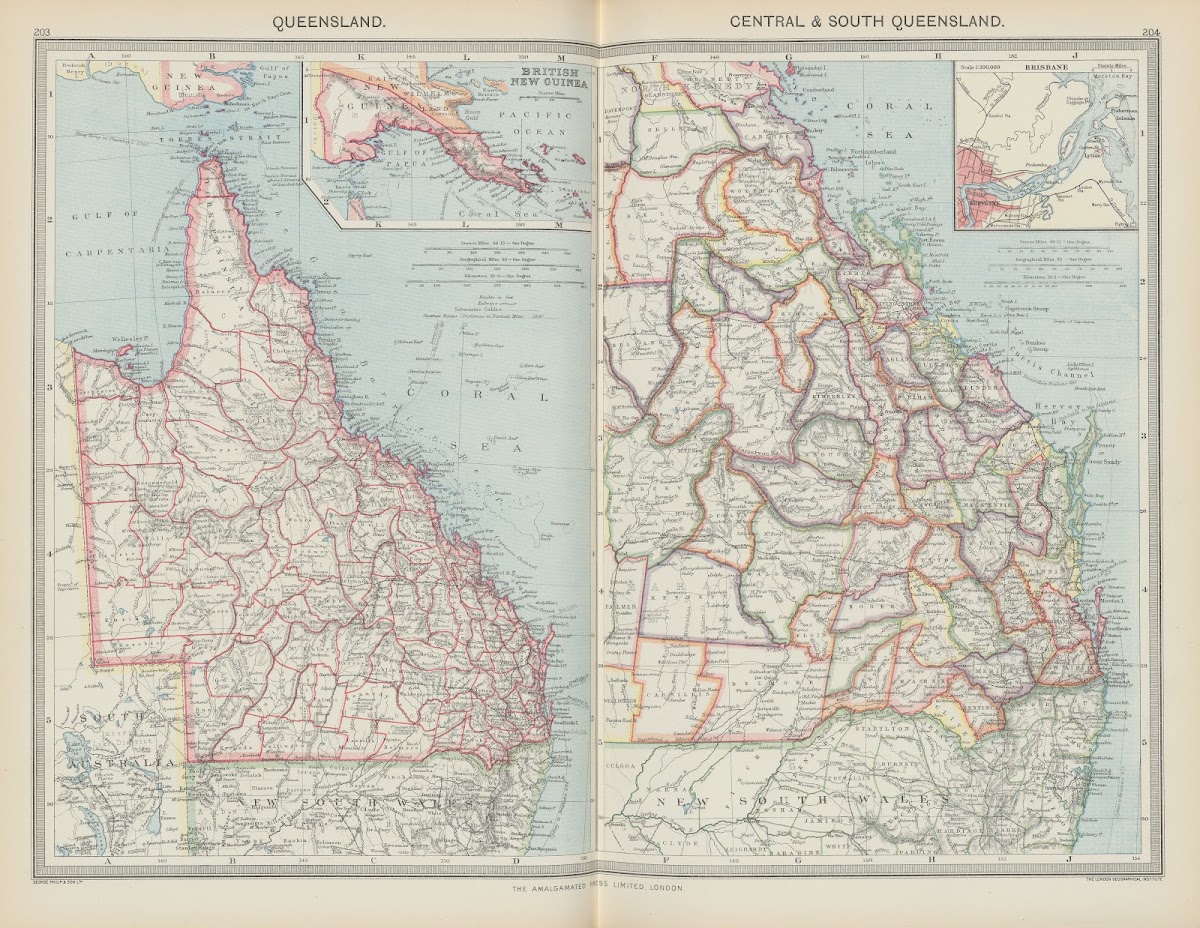 Queensland Central and South Queensland 1908