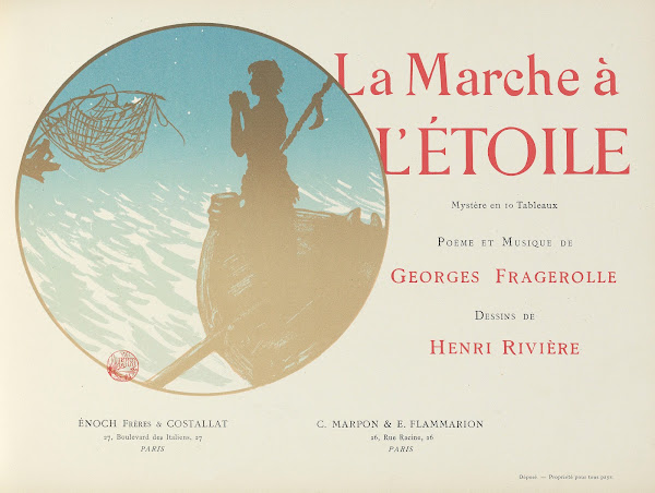 La Marche à létoile  Title page 1890