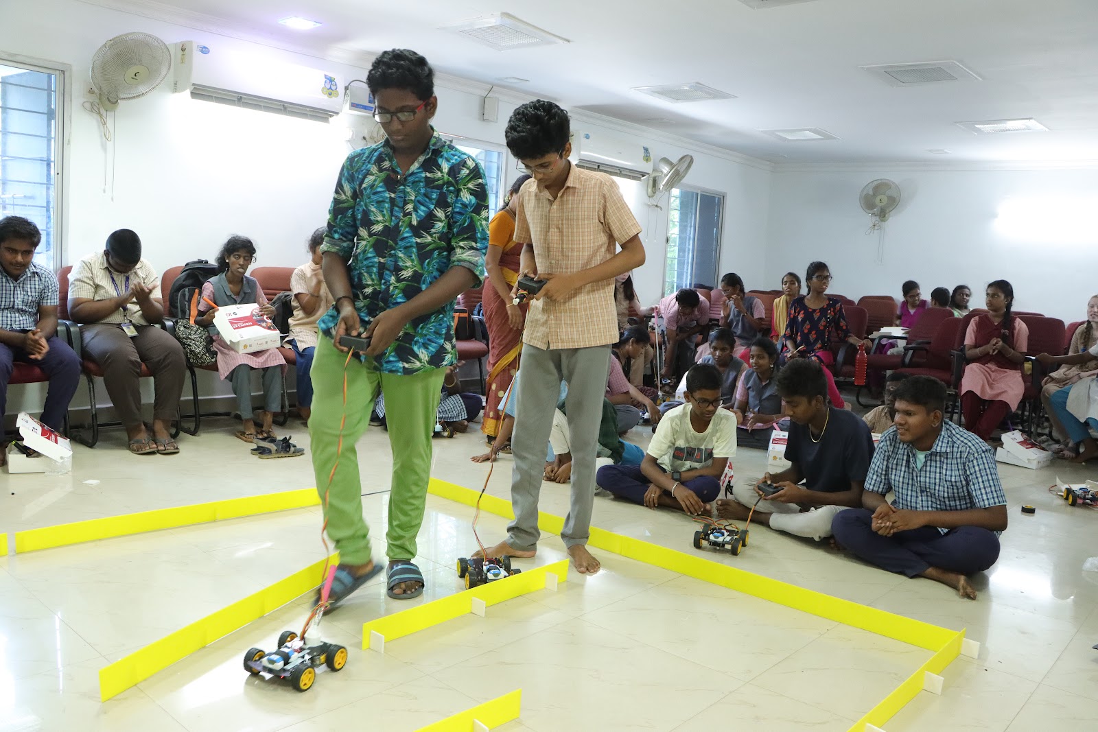 Hands-on robotics activity