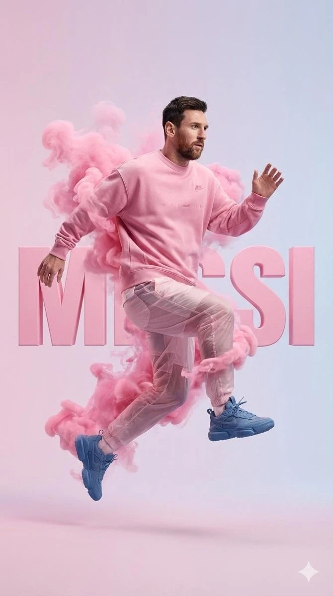 Fotografía de estudio hiperrealista de un atleta masculino en pleno salto.