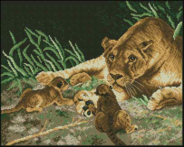CMP 400470 Feline Family