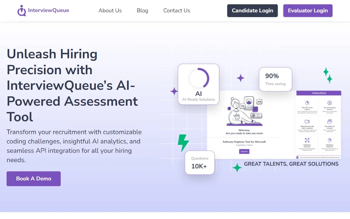 Captura de InterviewQueue
