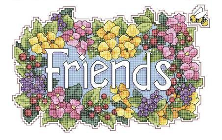 DIM72552 Friends Bouquet