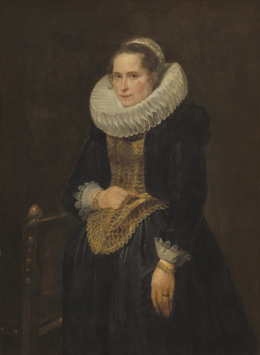 Portrait of a Flemish Lady probably 1618