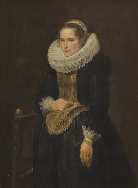 Portrait of a Flemish Lady probably 1618