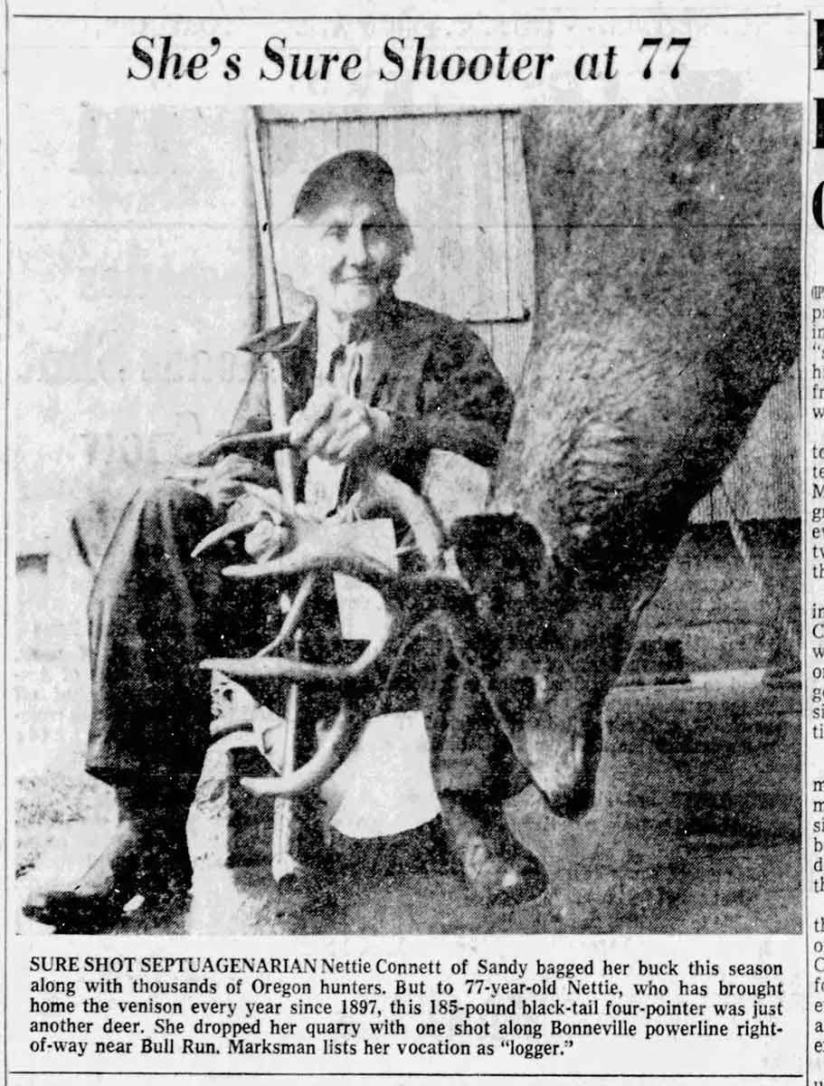 Nettie Connett: The Woman Who Became a Legend