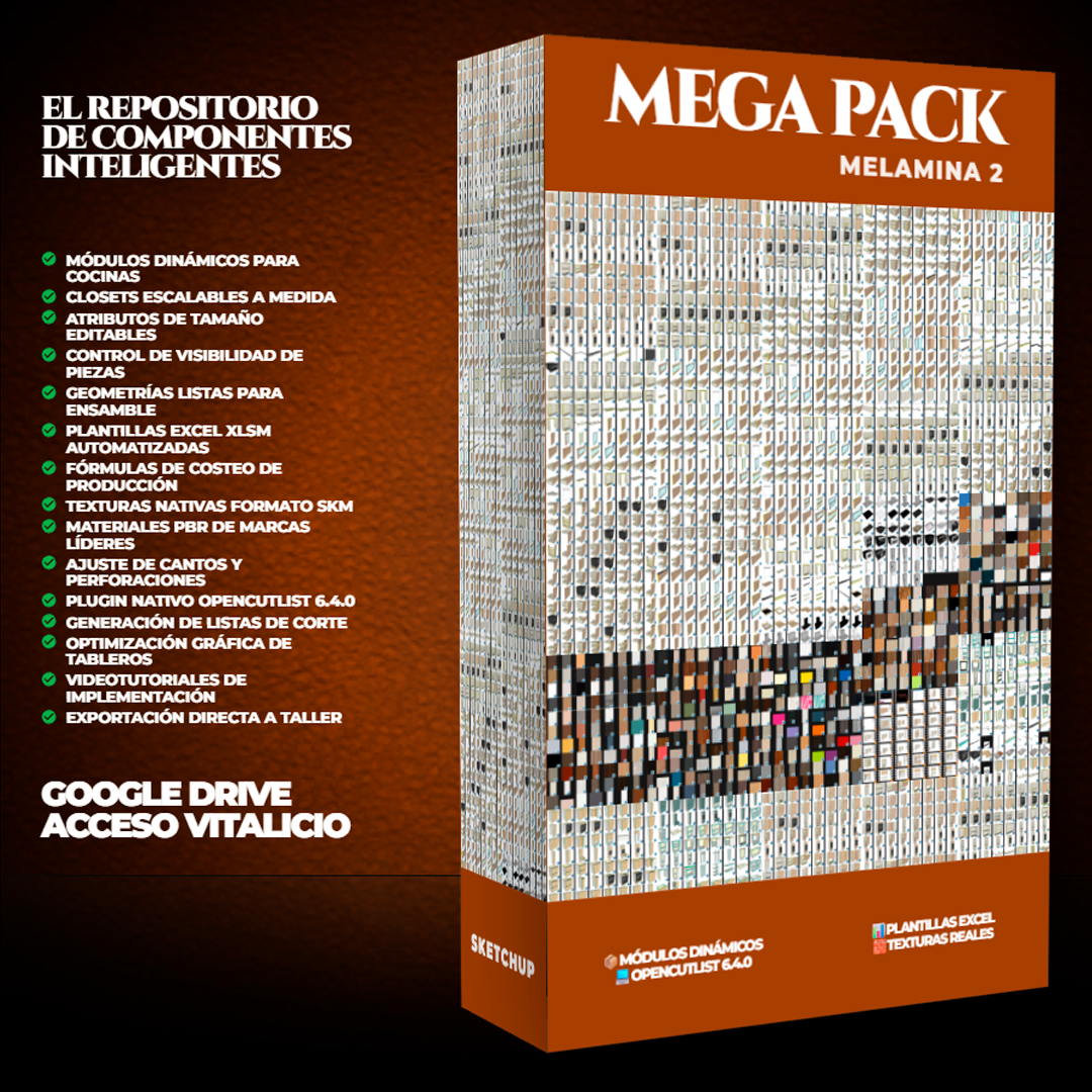 Mega Pack Melamina 2