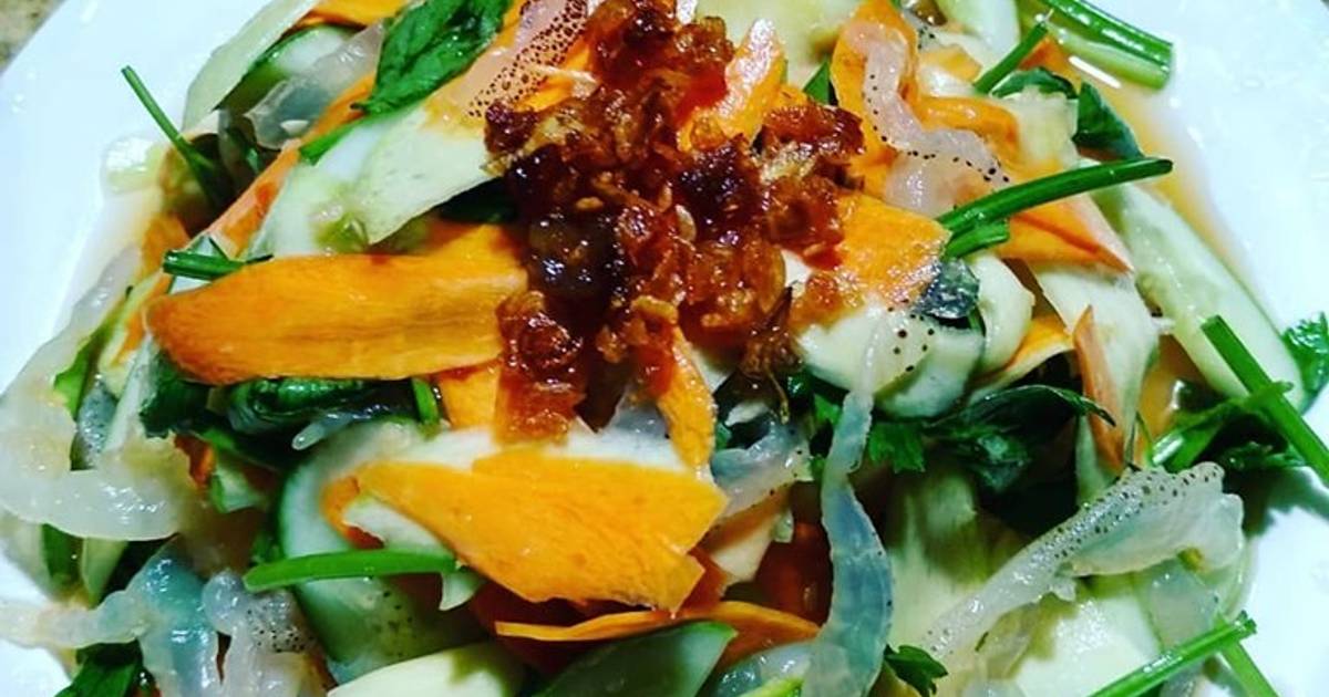 Gỏi sứa giòn ngon