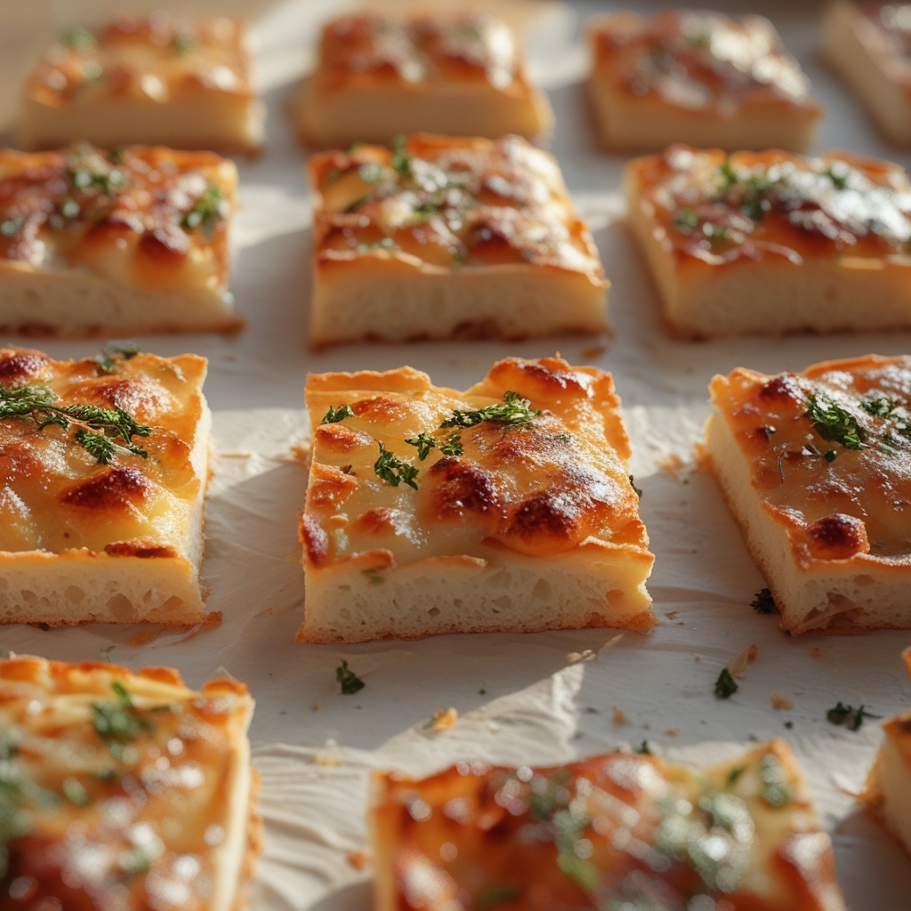 Crispy Mini Focaccia: Easy Homemade Italian Bread Bites