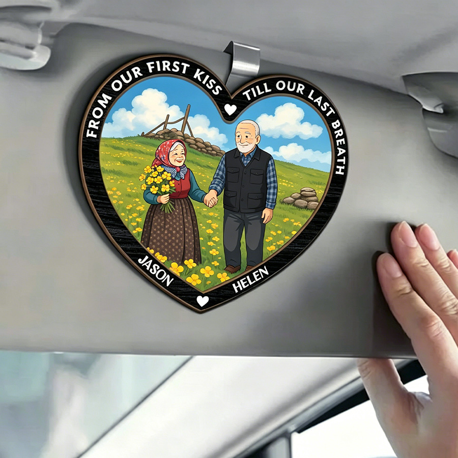 Car sunshade clip - acrylic