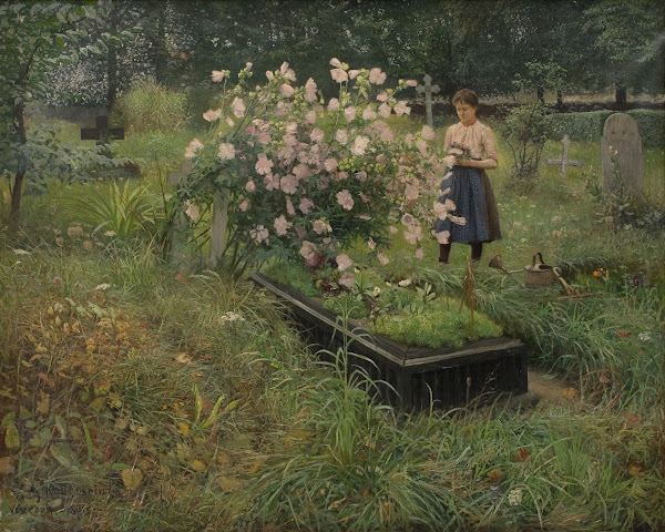Graveyard Scene 1890