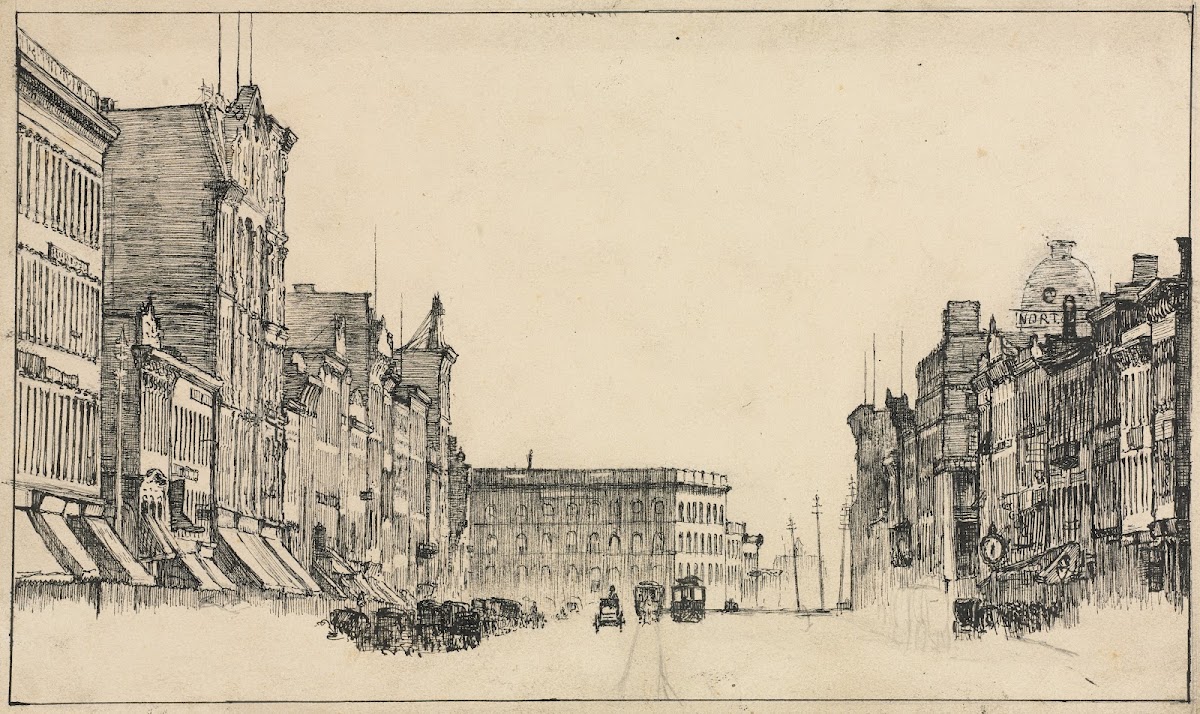 Downtown Cleveland c 18701909
